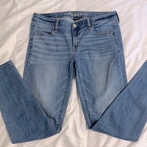 American Eagle super stretch jeans
